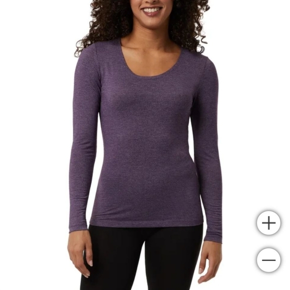 New 32 Degrees Heat 2 Pack Thermal Baselayer Woman's Top Long Sleeve Size Large - Picture 2 of 5